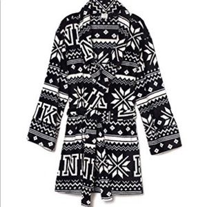 Victoria’s Secret PINK plush bathrobe